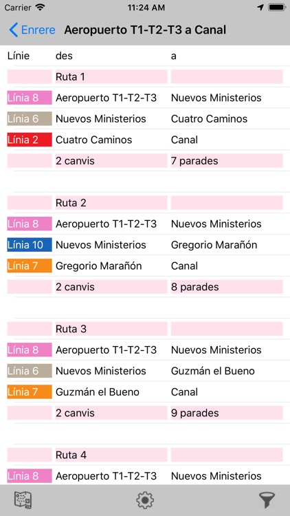 Madrid Metro Route Planner screenshot-9