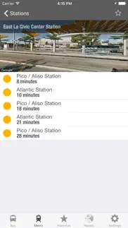 la metro and bus iphone screenshot 1