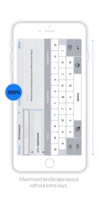 XL Keyboard screenshot #2 for iPhone