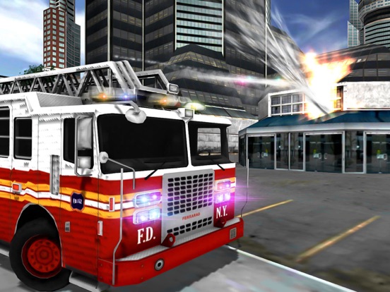 消防救助救急車: 市の緊急トラックサービスのおすすめ画像1