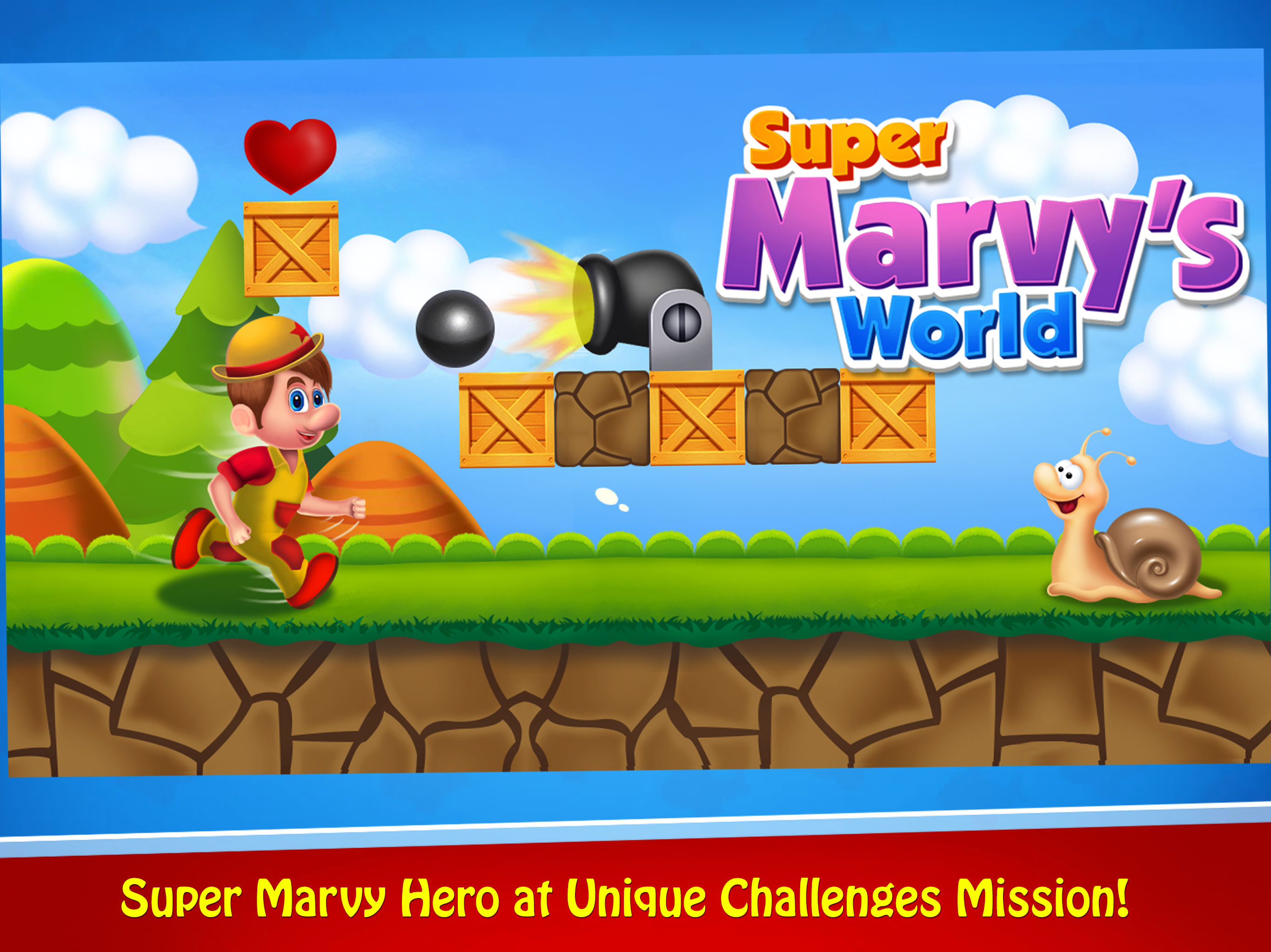 Super Marvy's World Jump & Run