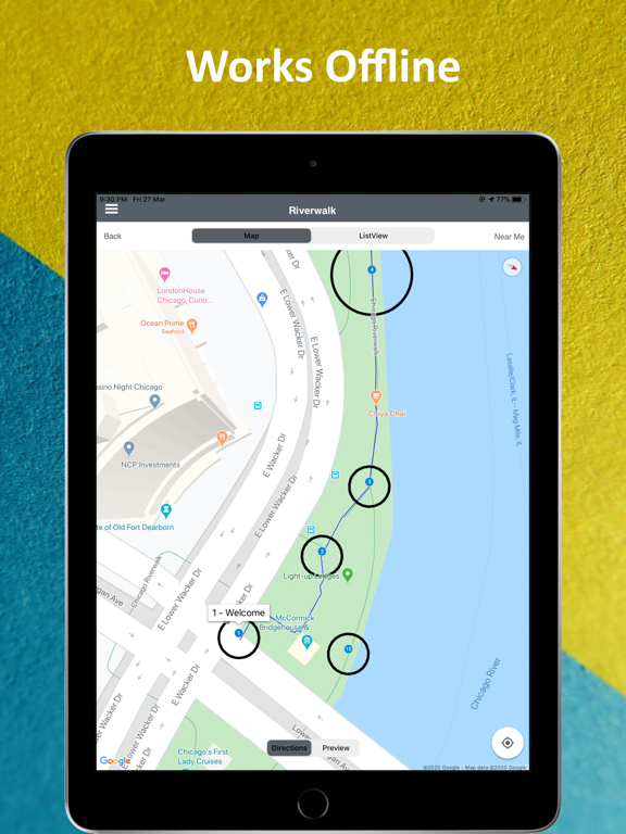 Screenshot #5 pour Chicago Riverwalk Tour Guide