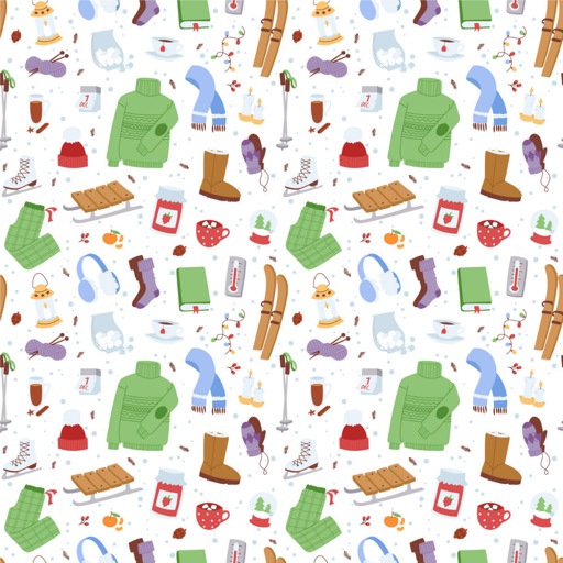 Winter picture dictionary