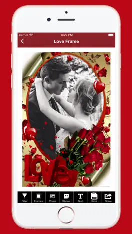 Game screenshot love - photo frames apk