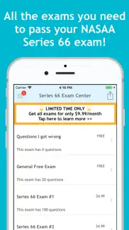 series 66 exam center iphone screenshot 4