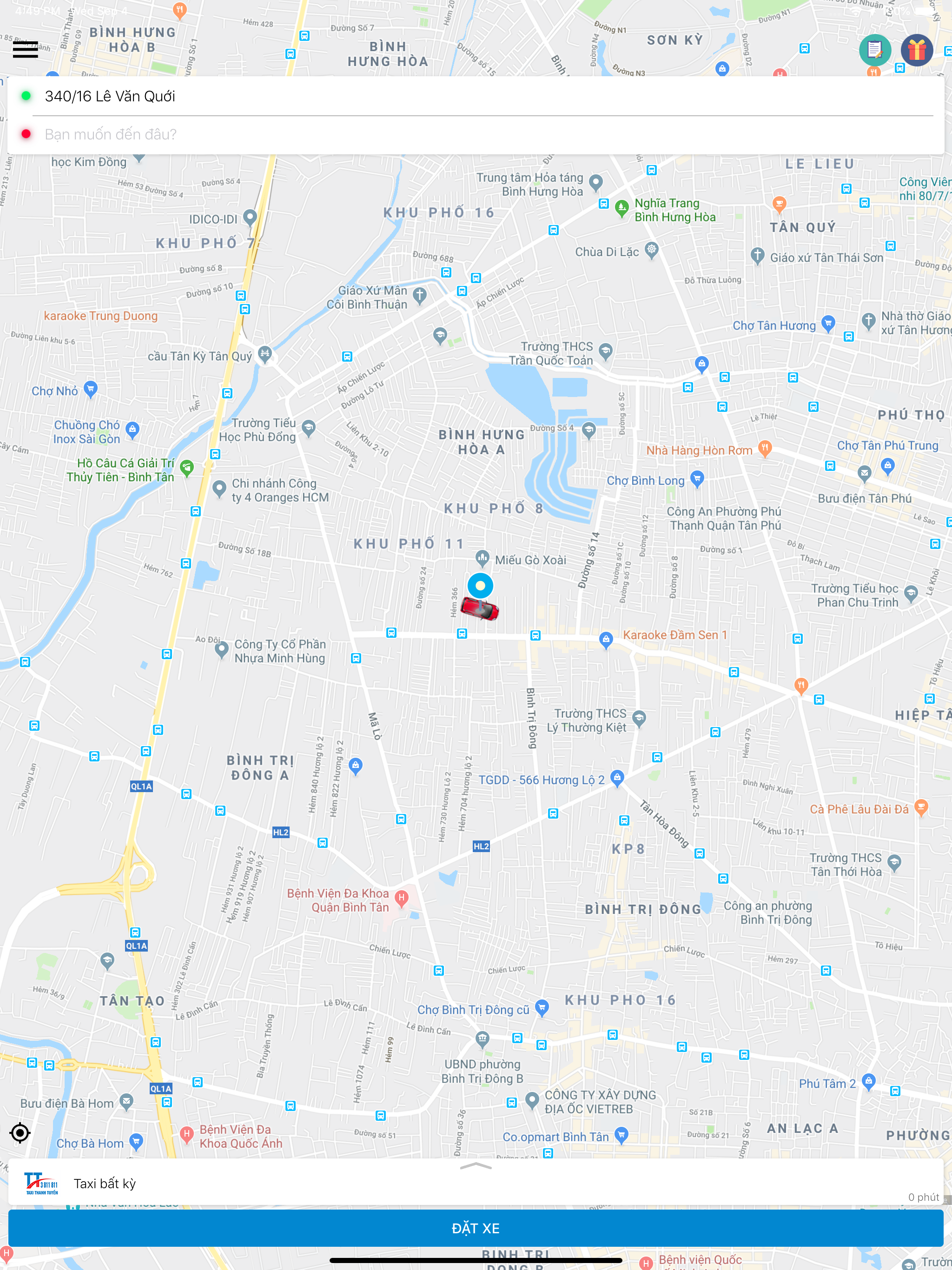 Taxi Thanh Tuyền
