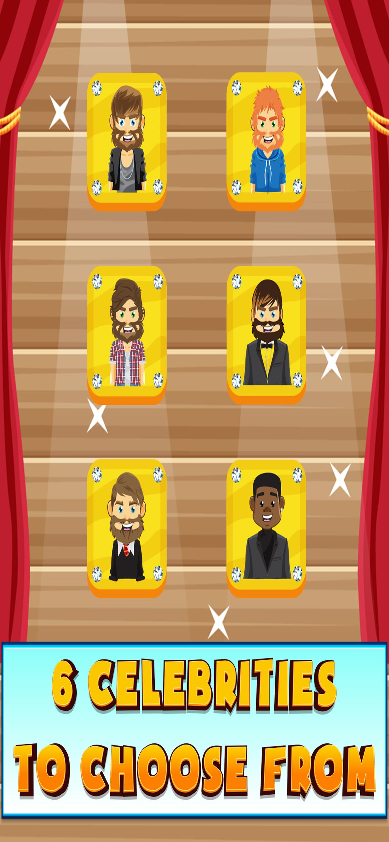 Celebrity Shaving Beard Salon screenshot 3