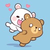 Official Milk and Mocha Bear app icon - Stickers app for iPhone