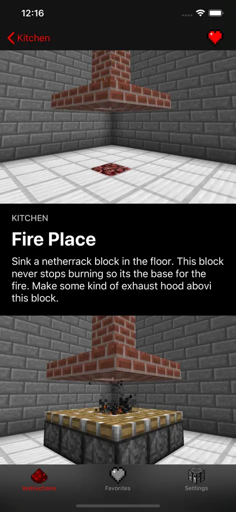 iFurniture Minecraft Designs - Reference App | MWM