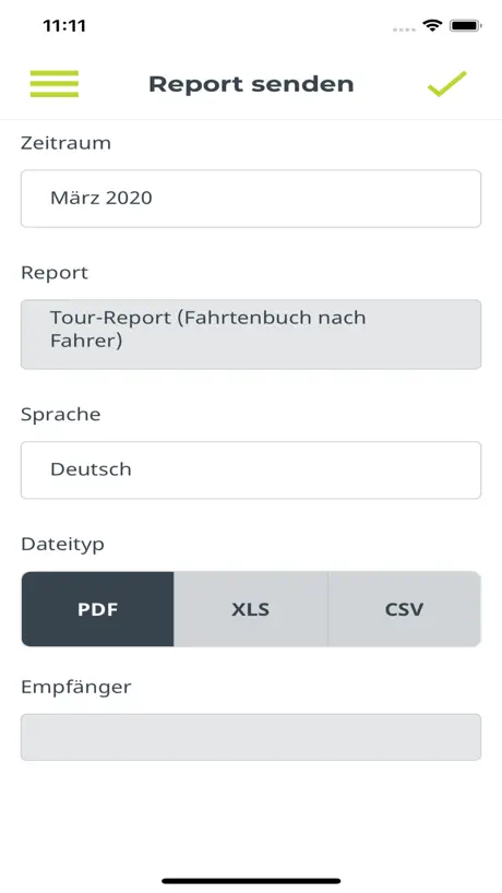 WEBFLEET Logbook