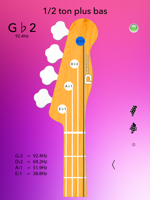 Screenshot #6 pour Accordeur de Basse