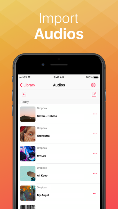 Music Player & Audio Books Screenshot