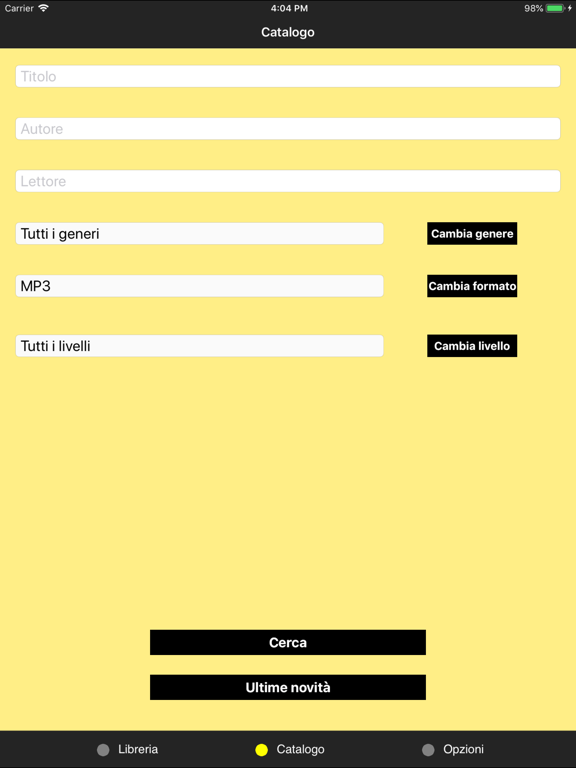 Screenshot #5 pour Libro Parlato Online