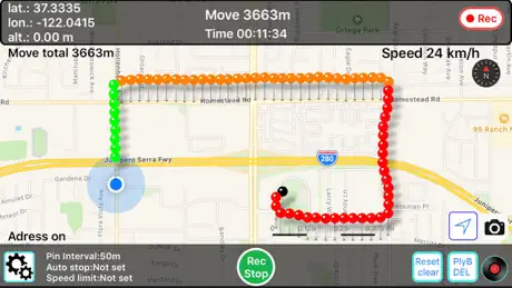 Walking Locus