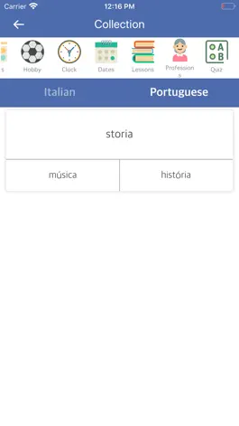 Game screenshot Italian-Portuguese Dictionary hack