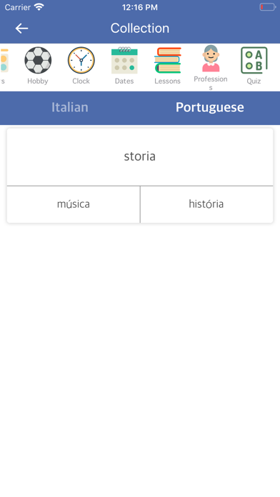 Screenshot #3 pour Italian-Portuguese Dictionary