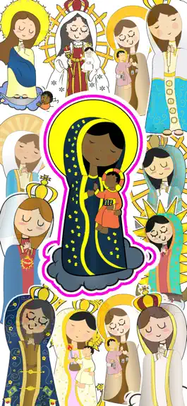 Game screenshot Virgin Mary Stickers mod apk