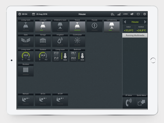Screenshot #4 pour iNELS Home Control for iPad