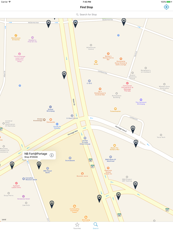 Screenshot #4 pour myBus Winnipeg - Live Transit
