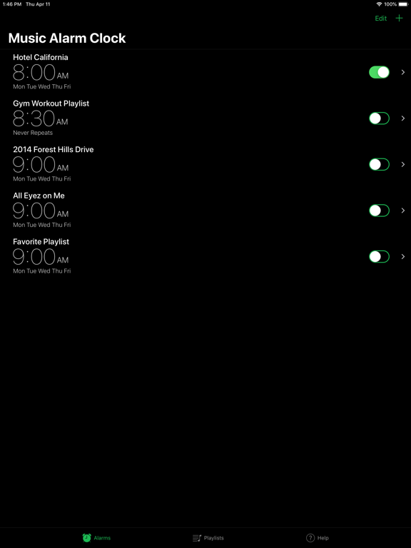 Screenshot #4 pour Music Alarm Clock Pro