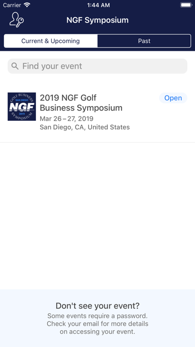 NGF Golf Business Symposium screenshot 2