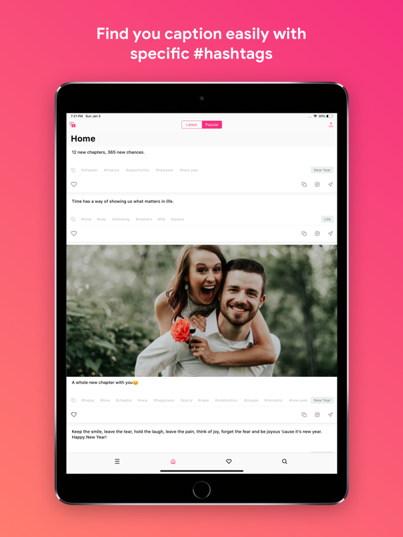 Screenshot #6 pour Captions for Instagram