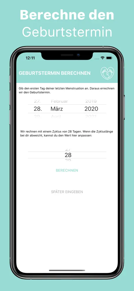 Schwangerschaftswoche Rechner