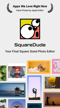 SquareDude - Square Fit Photo screenshot 1