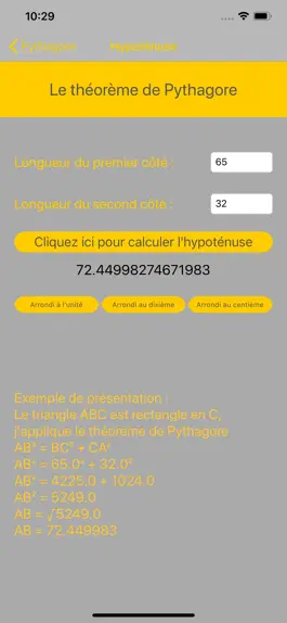 Game screenshot Pythagore : Applications apk