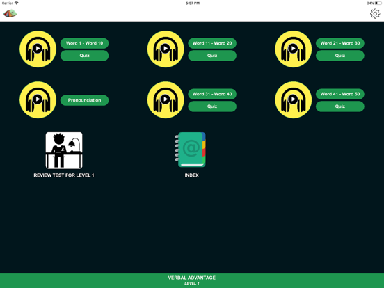 Screenshot #4 pour Verbal Advantage - Level 1