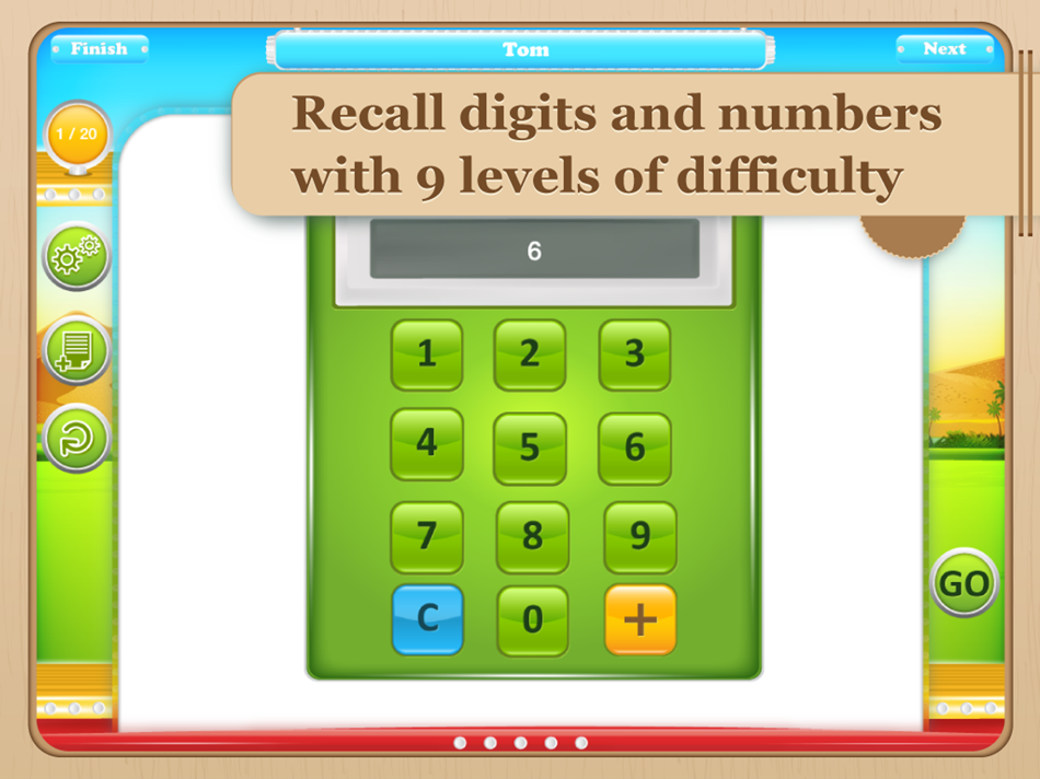 #2. Auditory Memory Ride (iOS) 来自: Virtual Speech Center Inc.