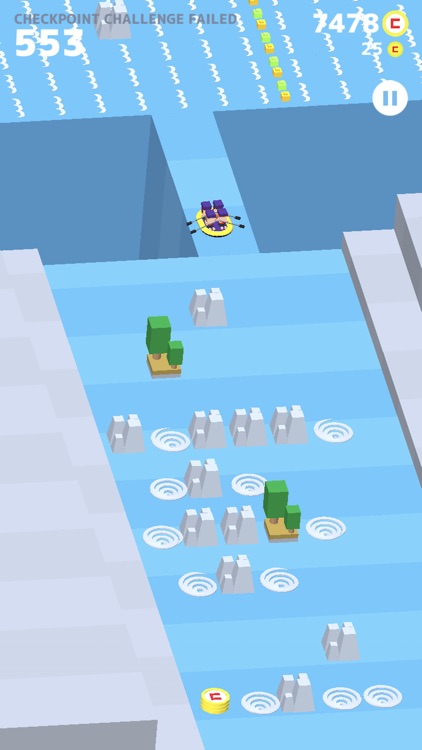 Toy Boat Rush:Down the river