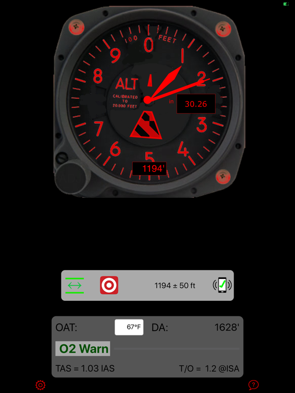 avAltimeter iPad screenshot 4 - Lifestyle app