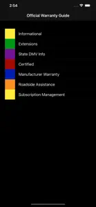 The Official Warranty Guide screenshot #1 for iPhone