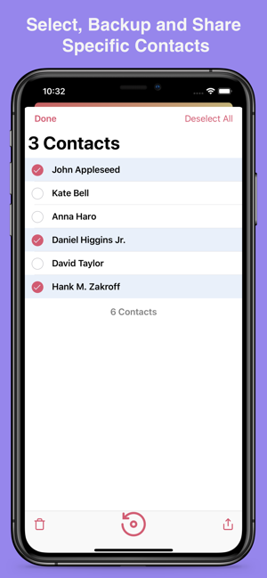 ‎CardSafe - My Contacts Manager Screenshot