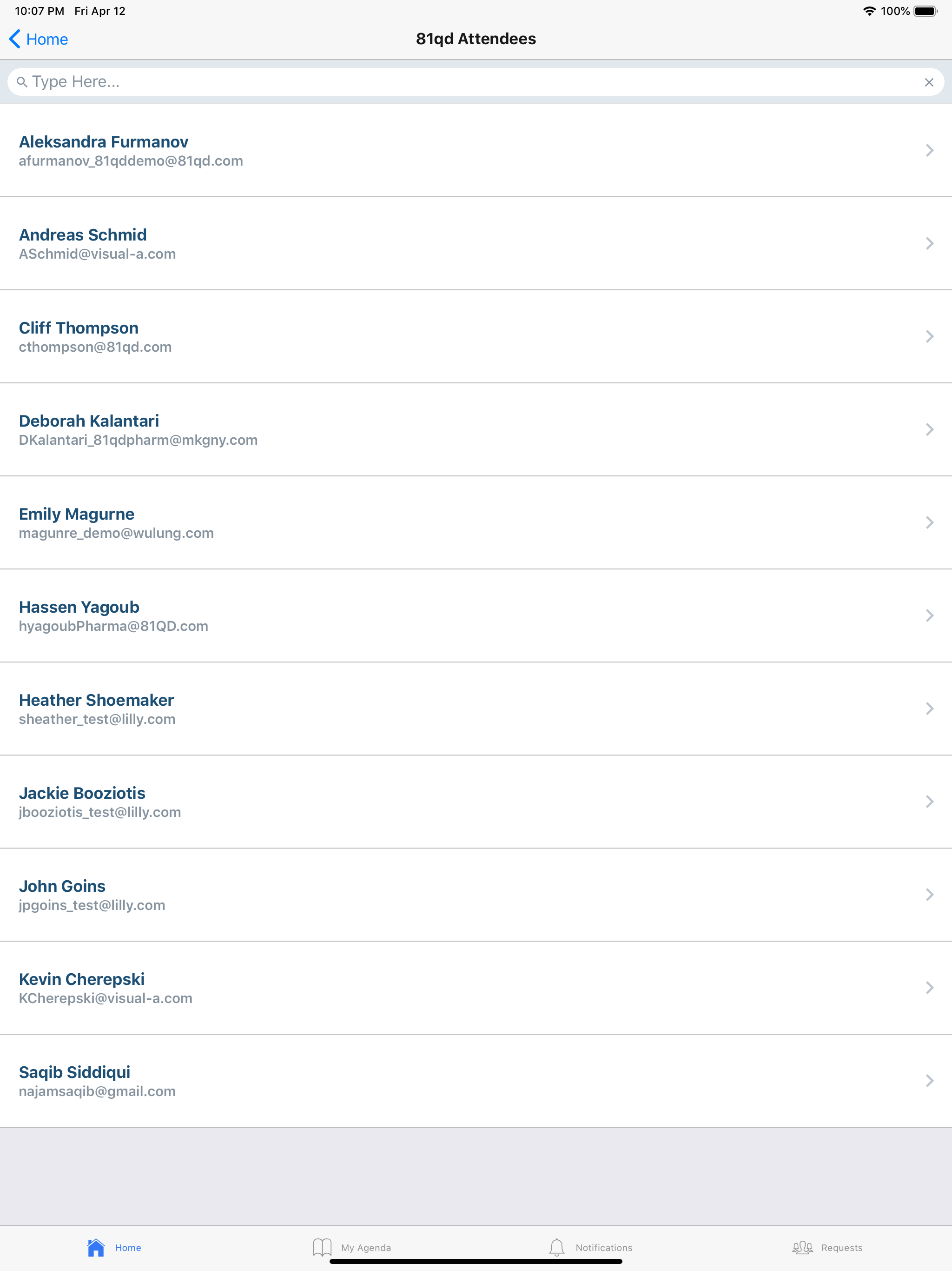 Congress Event Tracker screenshot 11