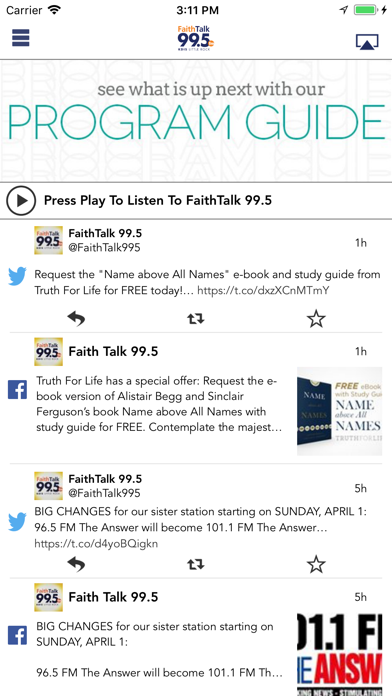 How to cancel & delete Faith Talk 99.5 from iphone & ipad 1