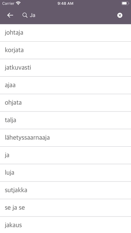 Finnish Spanish Dictionary screenshot-4