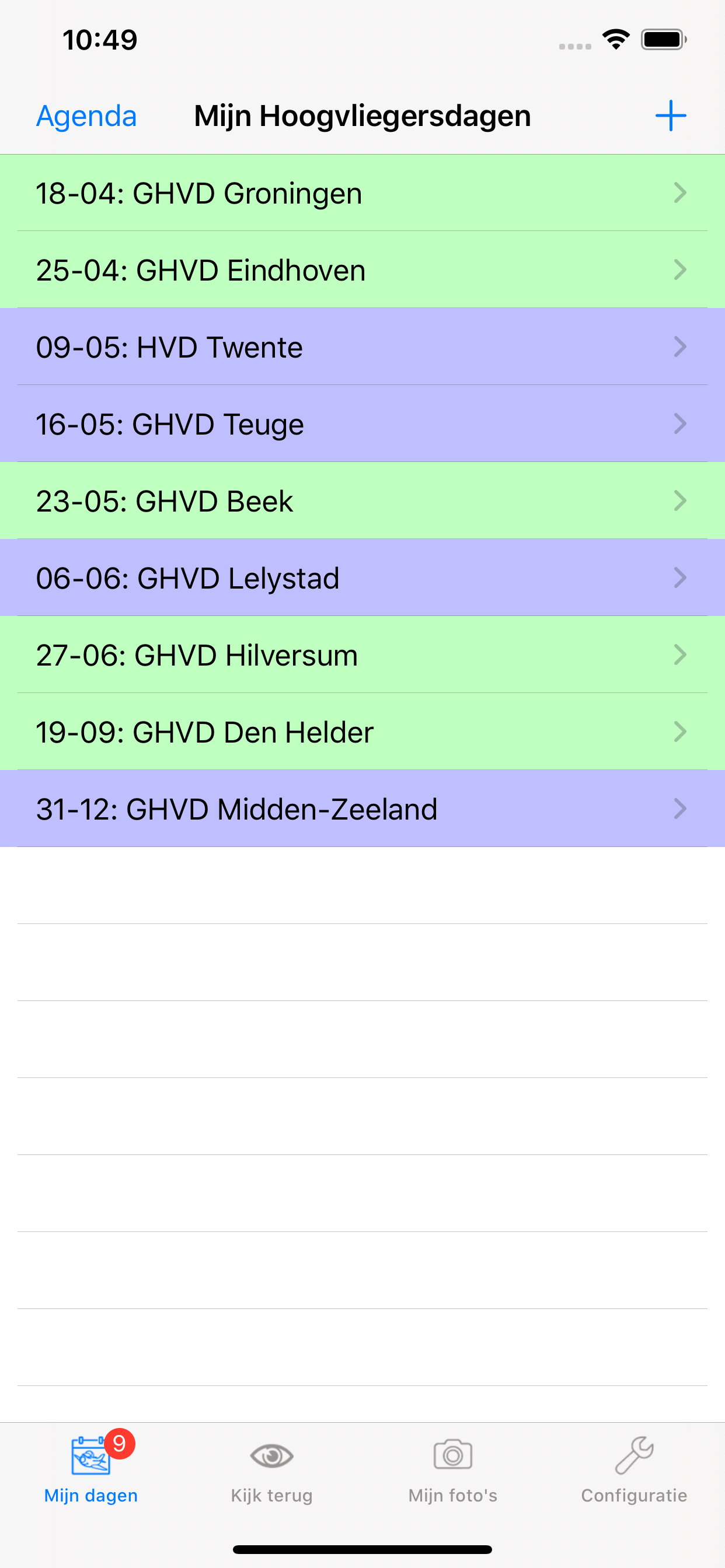 Hoogvliegers Vrijwilligers