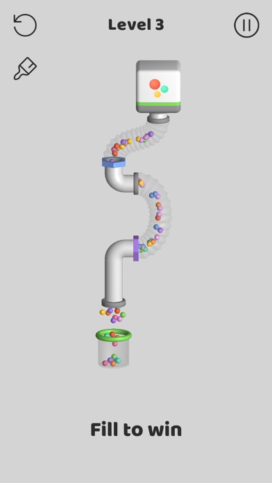 screenshot of Ball Pipes 2