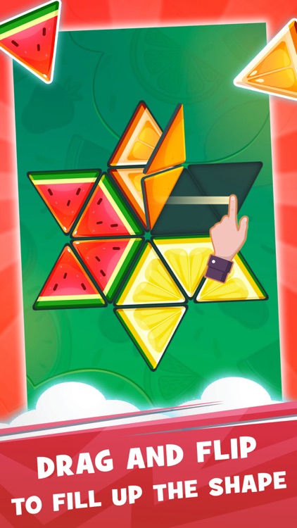 Fruitzle - Folding Hexa Blocks screenshot-0