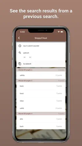 Game screenshot SloppyCheat Word Unscrambler hack