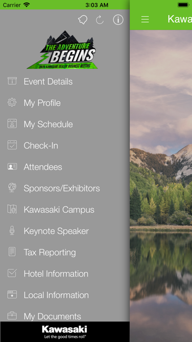 Screenshot #2 pour Kawasaki Dealer Meeting