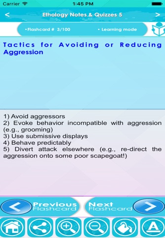 Ethology Exam Review App : Q&A screenshot 3