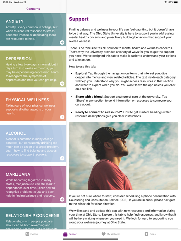 Screenshot #5 pour Ohio State: Wellness