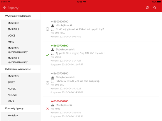 Screenshot #6 pour Panel SerwerSMS.pl