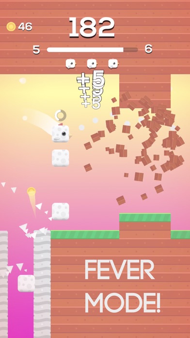 Square Bird. Screenshot 3