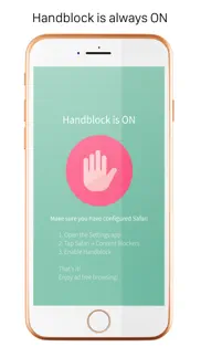 handblock - block safari ads айфон картинки 4