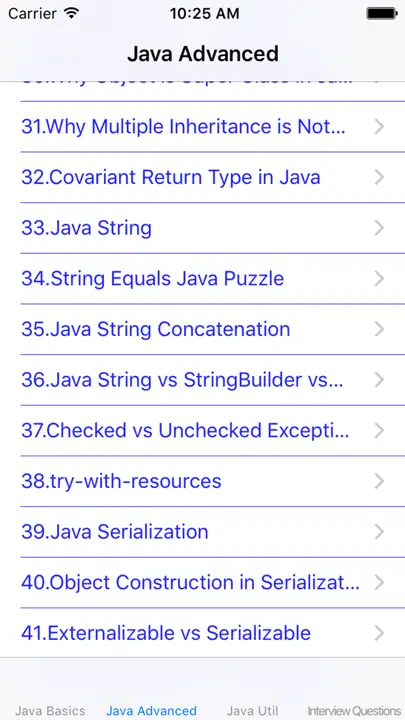 100 Java Develop Tips iPhone Ekran Görüntüsü 2
