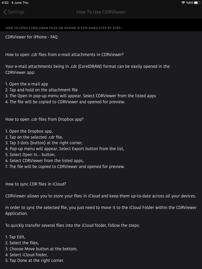 ‎VectorView - File Organizer Screenshot